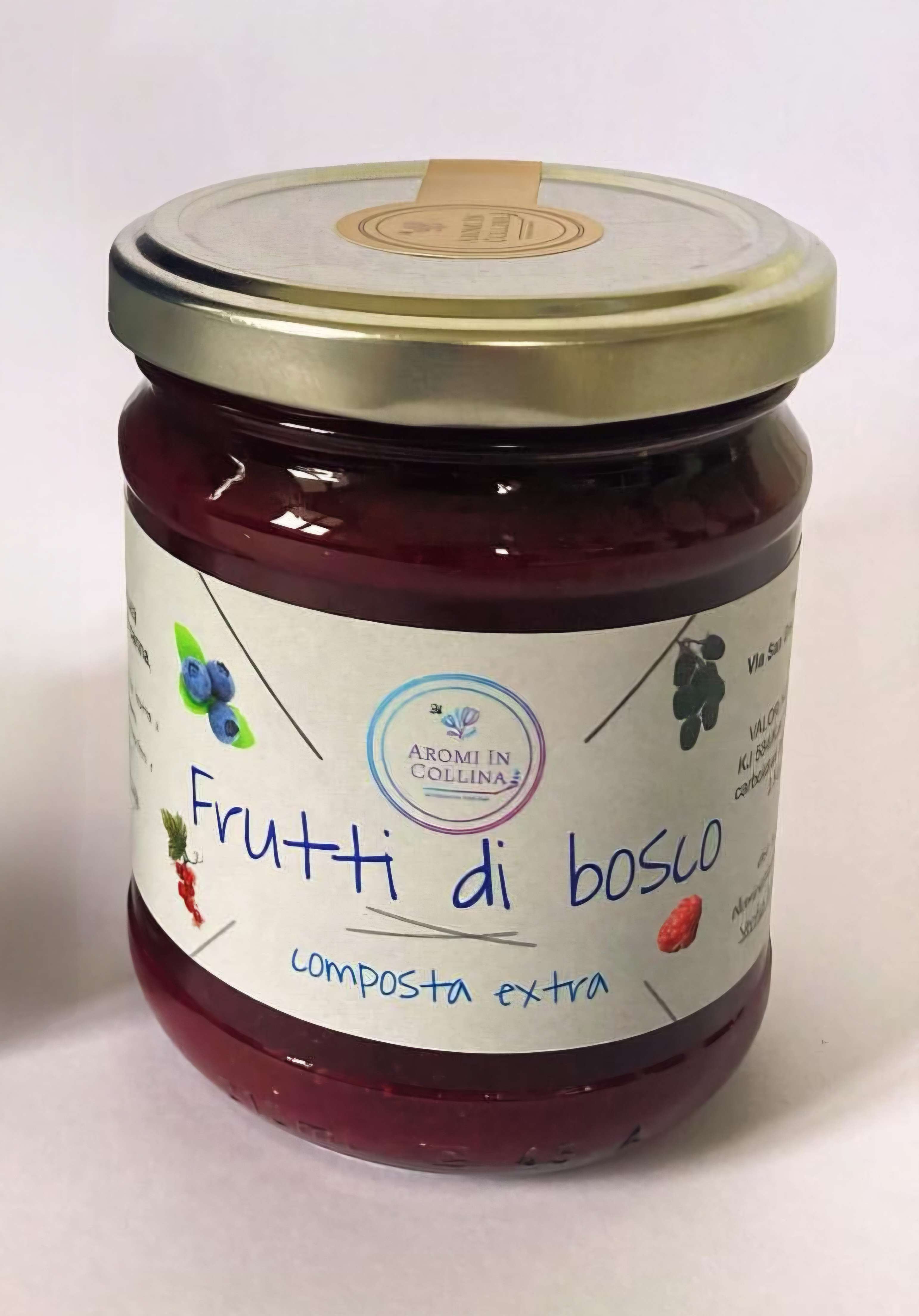 Compotée extra de fruits des bois