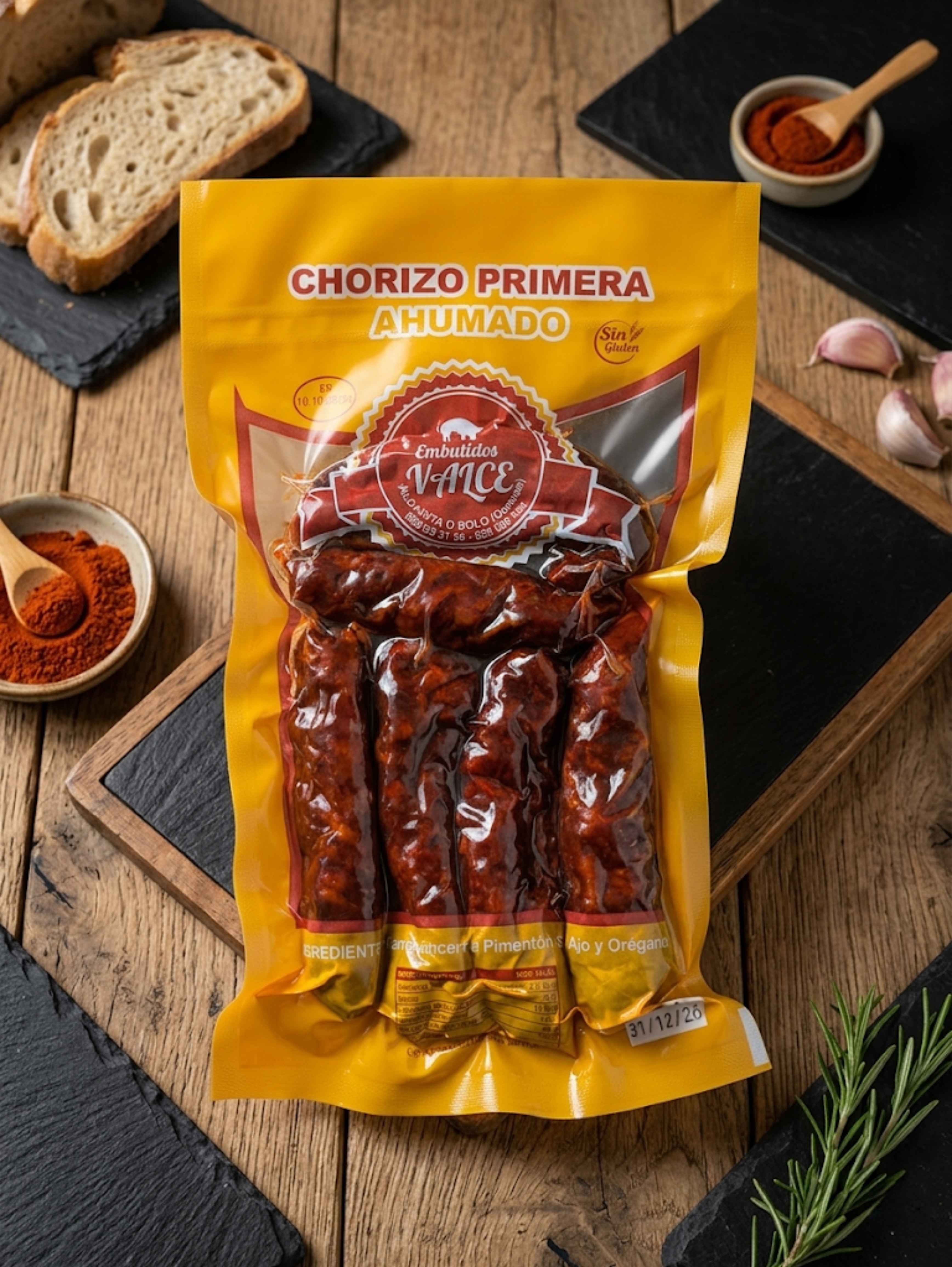 Chorizos artisanaux de Galice, Espagne