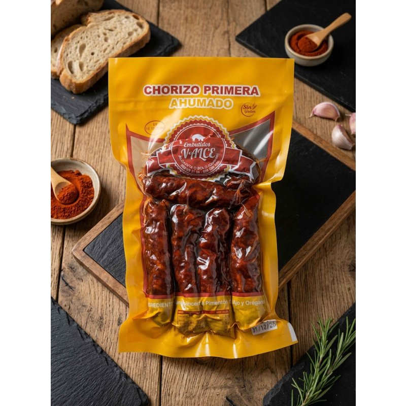 Chorizos piquants artisanaux de Galice, Espagne