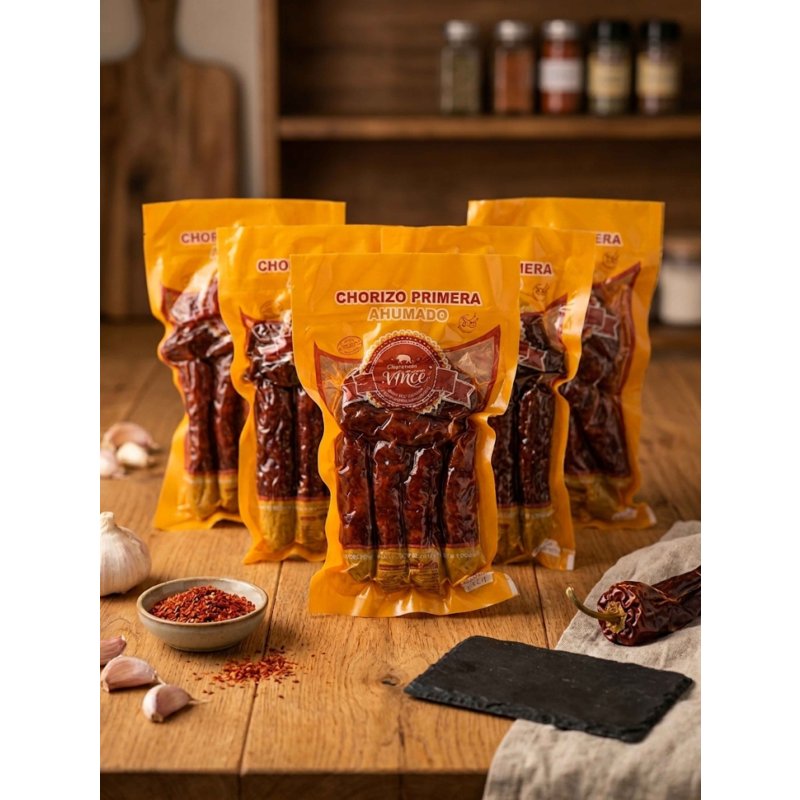 Chorizos piquants artisanaux de Galice, Espagne