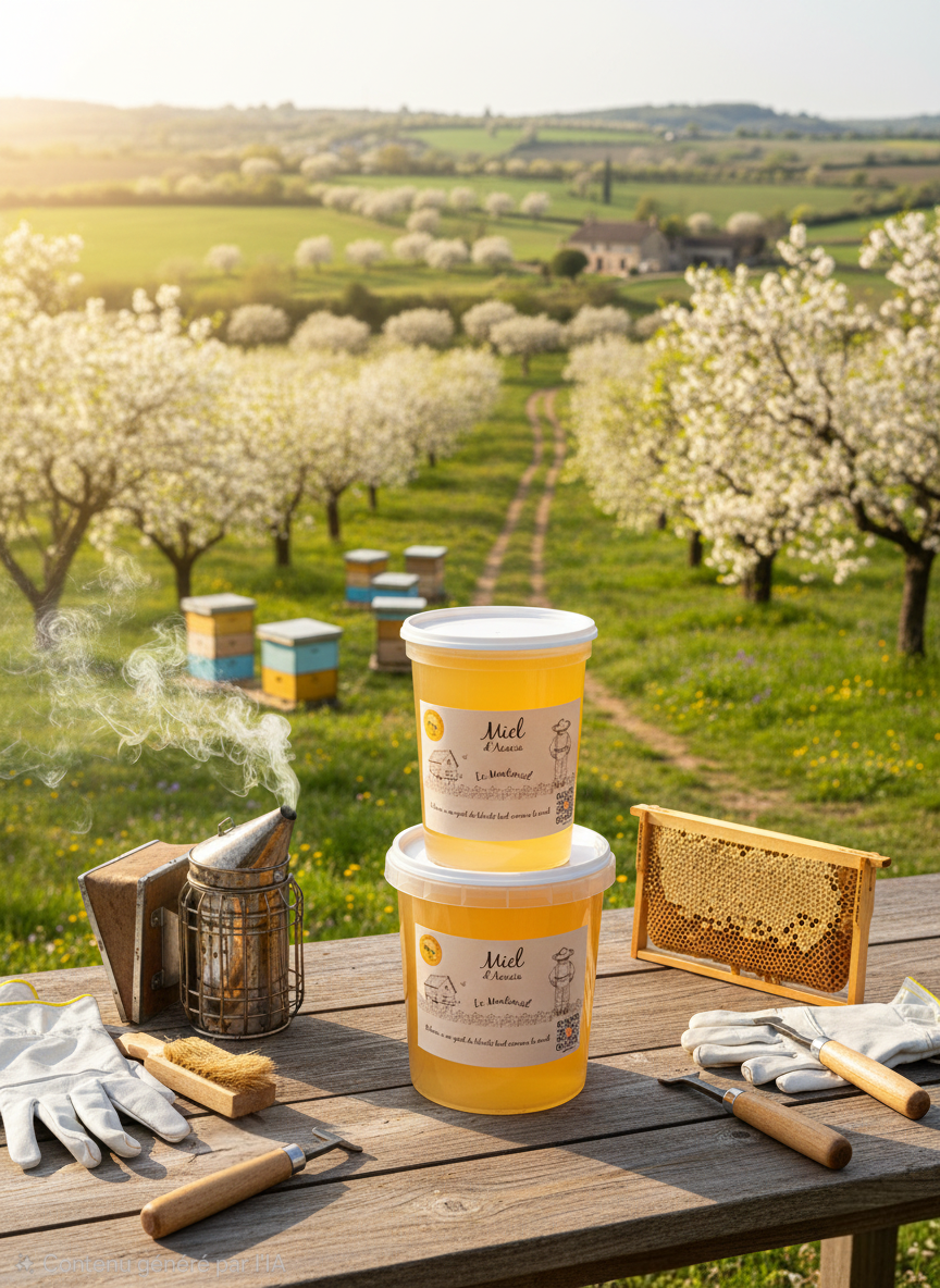 Le Montimiel - Miel d'Acacia 500g